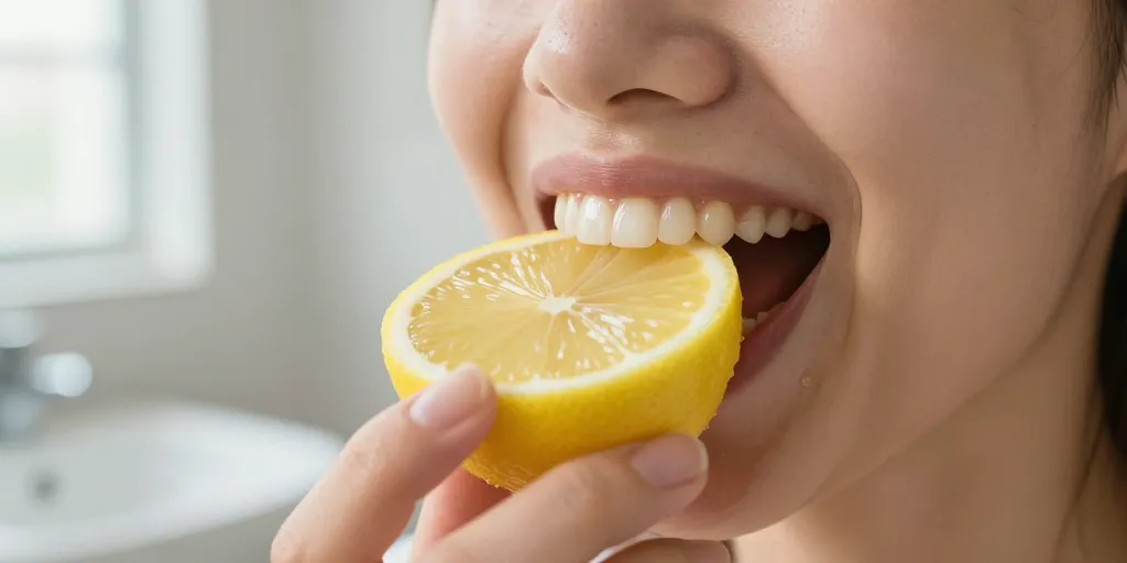 Dent blanche citron : Le citron blanchit-il vraiment les dents ?