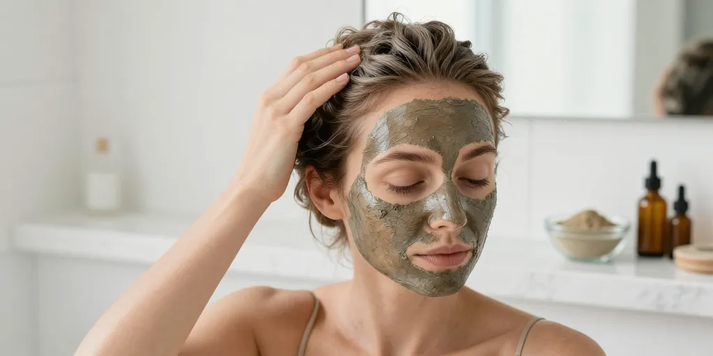 Masque cheveux ghassoul : les 5 recettes naturelles pour assainir vos racines